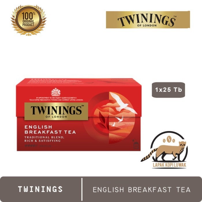 Twinings Tea varian English Breakfast Tea