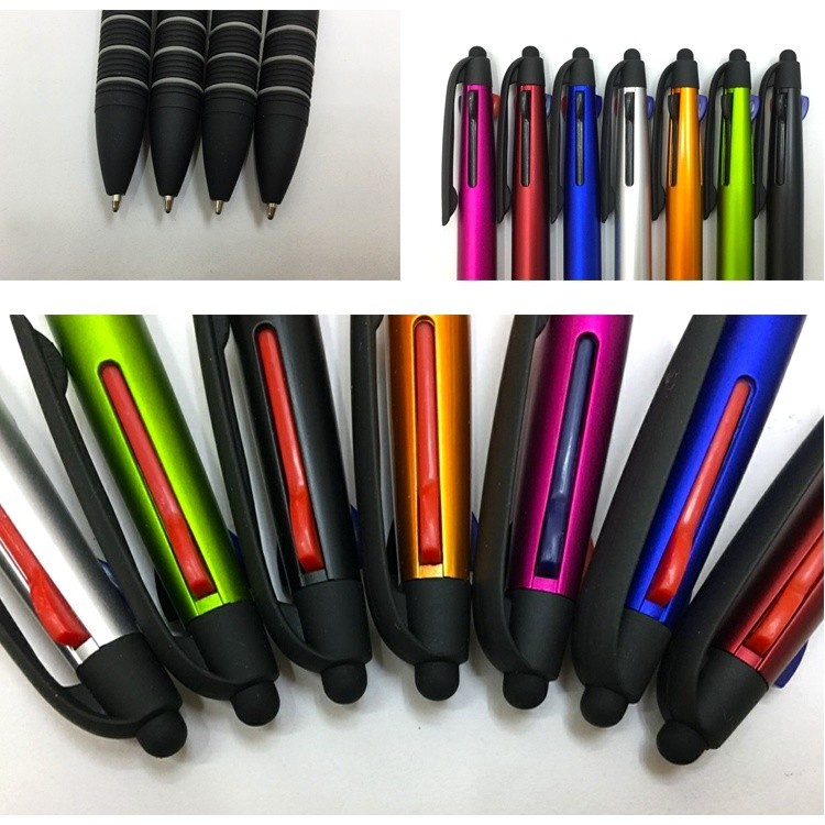 

Pulpen 3 Warna Pulpen 3 in 1 Three Color Ballpoint Pen 592