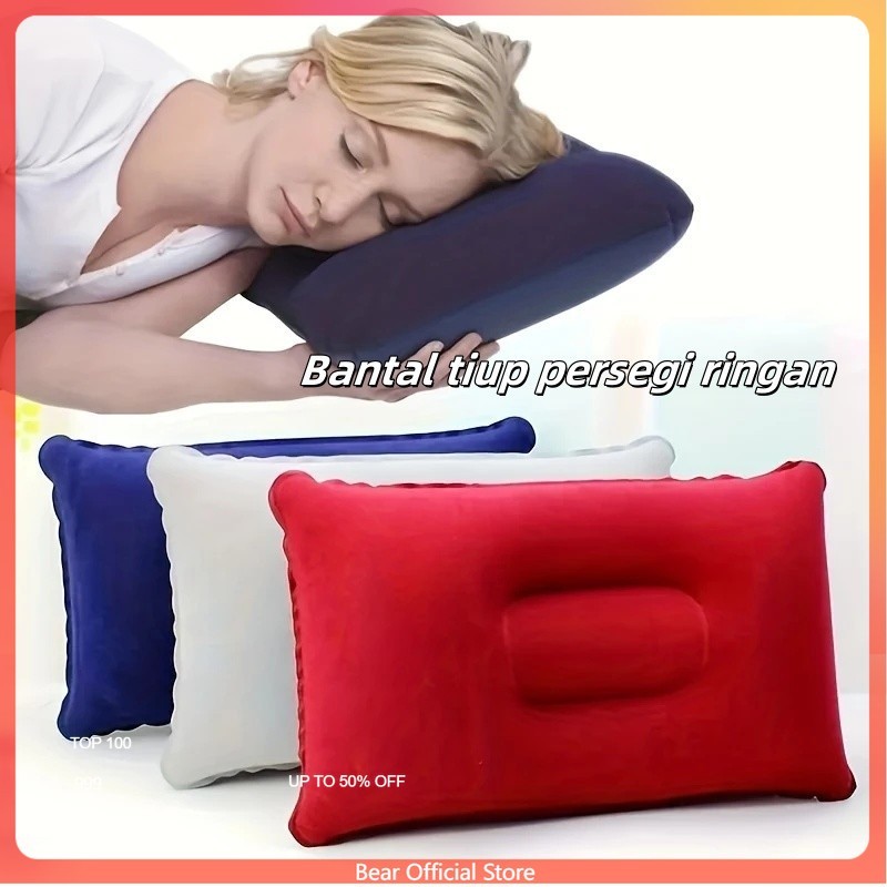 Bantal Angin Tiup/Bantal tiup persegi ringan/Bantal Angin Tiup Portable
