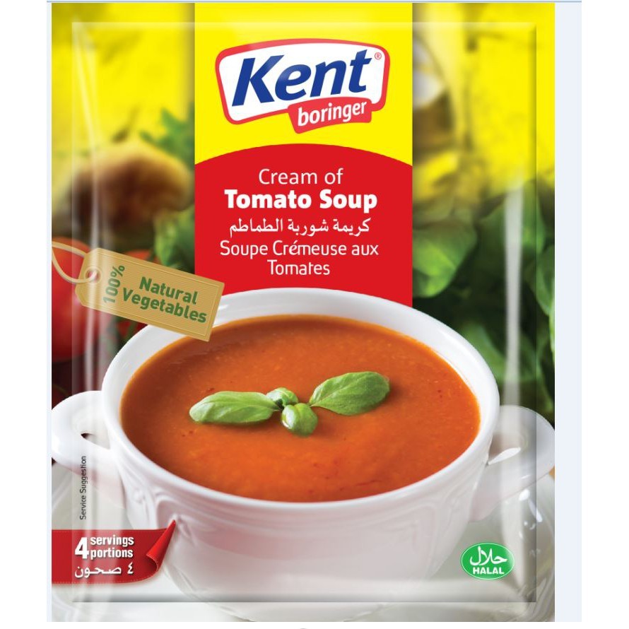 

Sup Krim Kent Boringer Tomato Soup 68gr