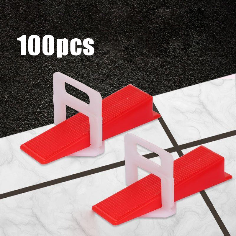 【BARANG SPOT】100pcs Tile Spacer Pin Tile Leveling Tile Leveling Keramik Perata Keramik Reusable Alat