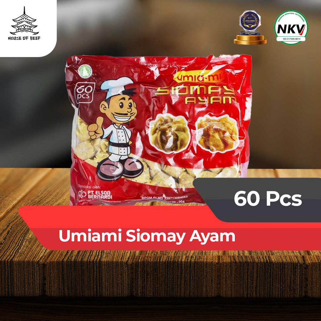 

Umiami Siomay Ayam 60 Pcs frozen food