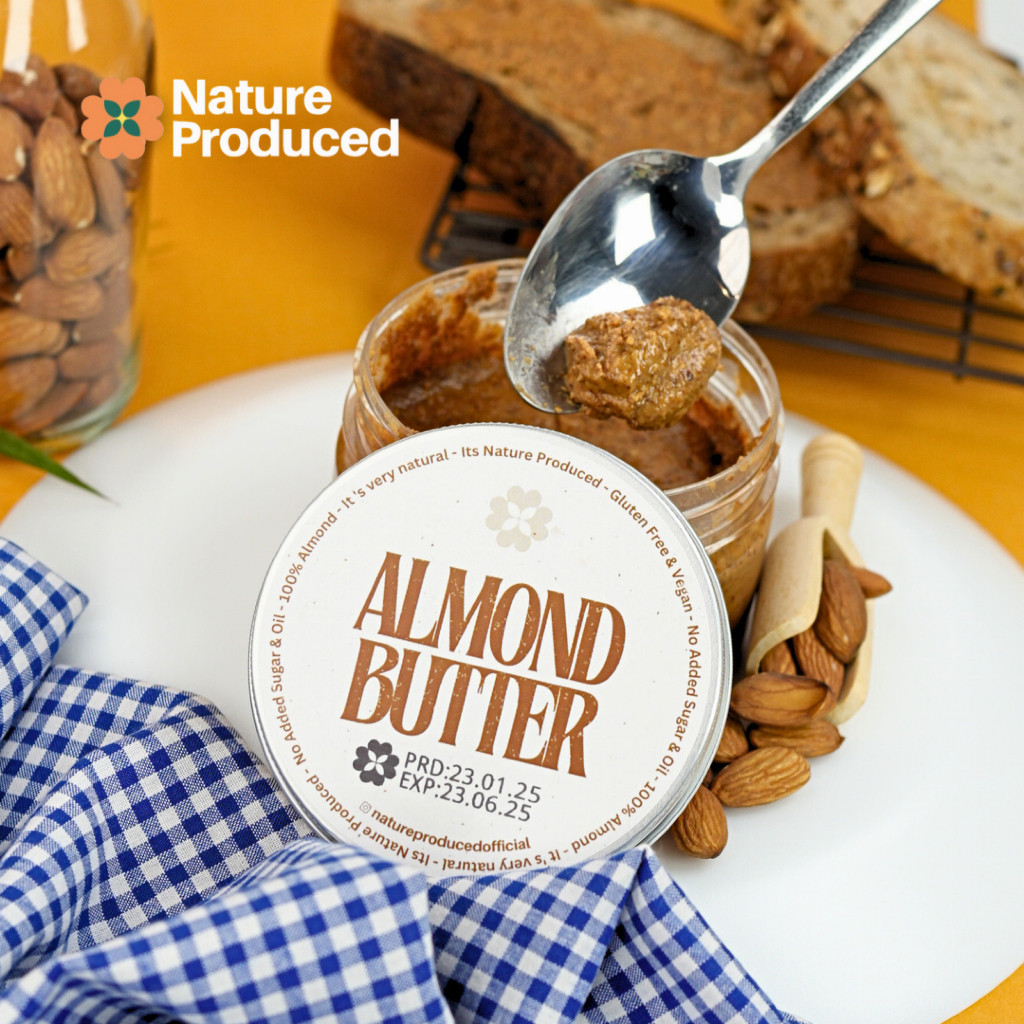 

Nature Produced Almond Butter | Selai Kacang Almond