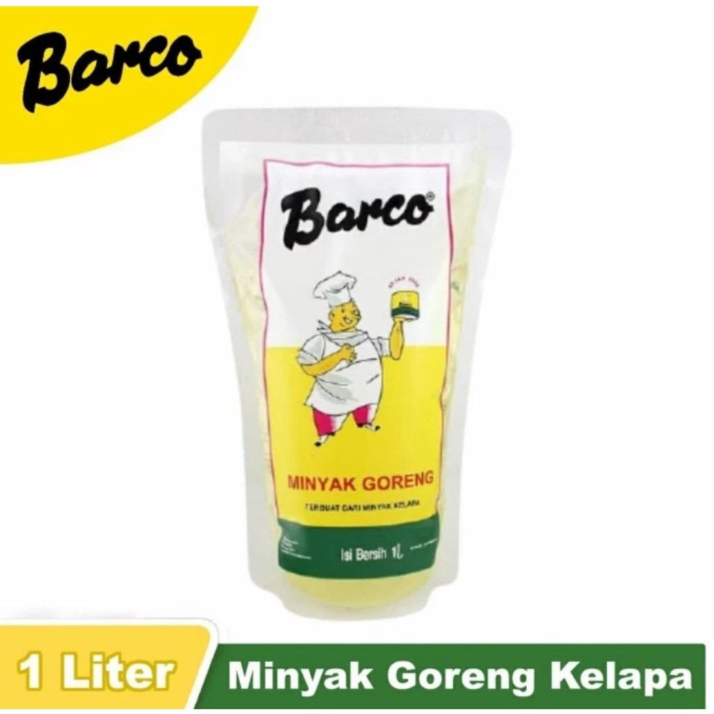 

Barco Minyak Goreng Kelapa 1L 1 Liter
