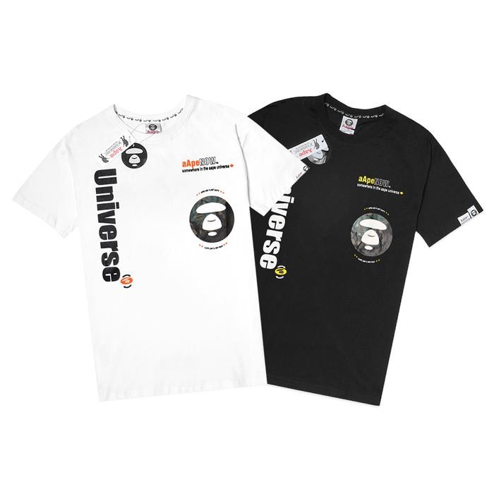 (COD) AAPE Now Green Camo T-Shirt - Black, 3XL