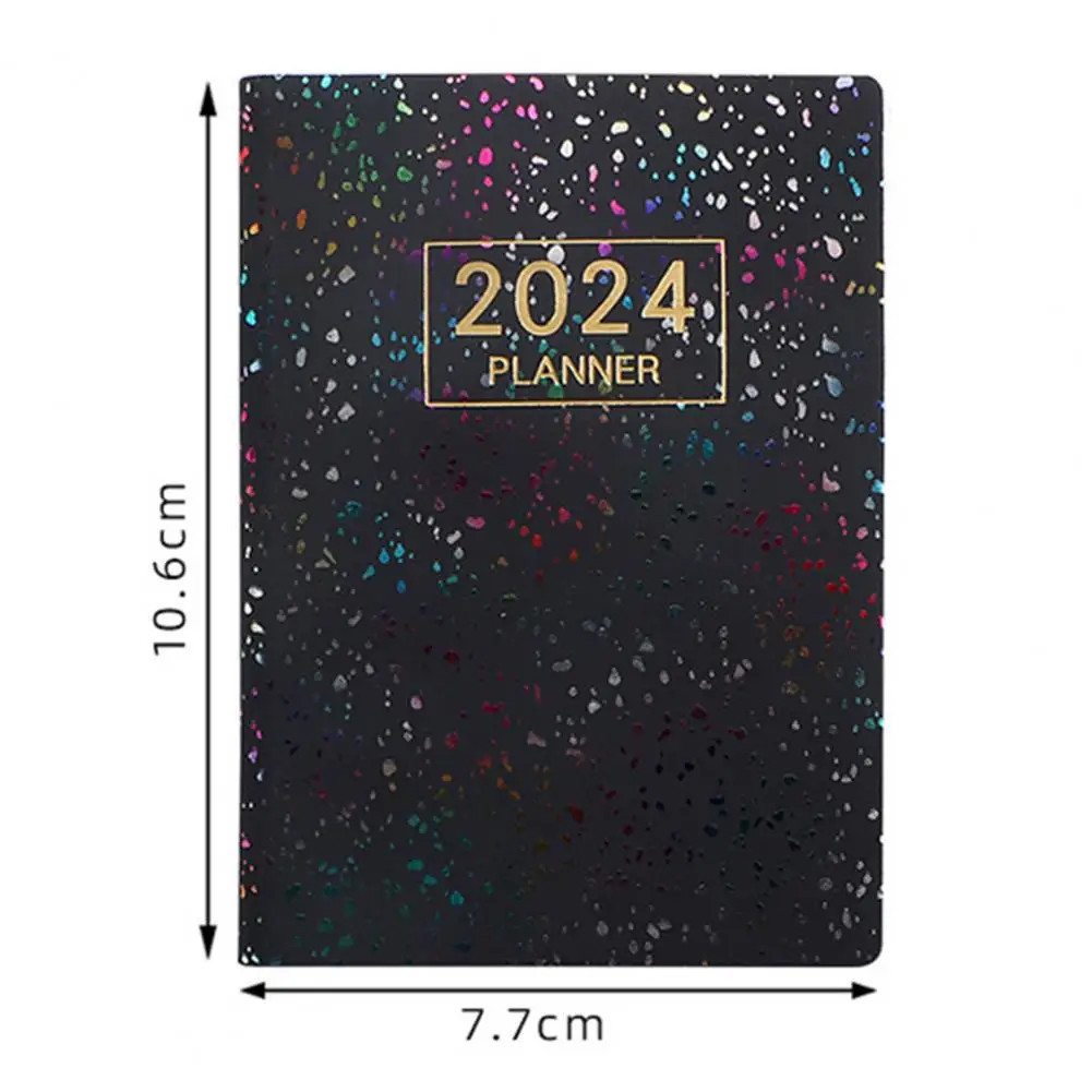 

AZRASTR MINKYS Buku Catatan Harian 2024 Notebook Planner 365 Days Glitz - MK20