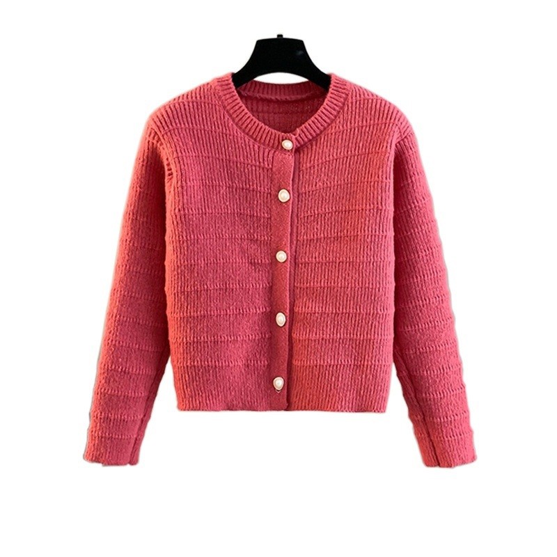 Baju Korea / COD Jaket Lengan Panjang Sweter | Kardigan Rajutan Wanita | Cardigan Wanita Rajut Premi