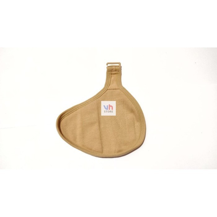 ✨LARIS✨ -Kantong Pelindung Payudara Prosthesis/Cover Payudara Palsu Silikon - XS Coklat Kiri