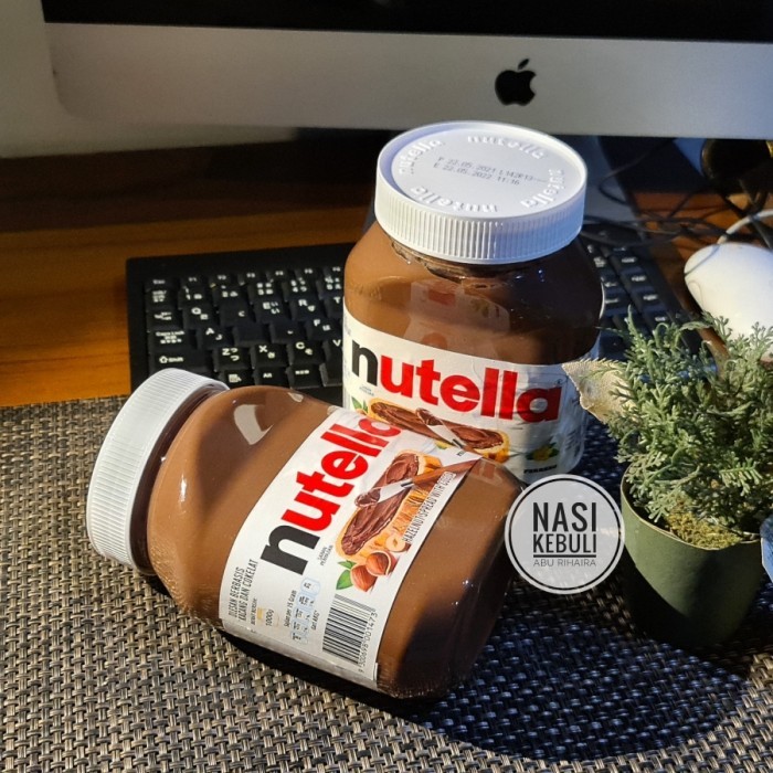 

New Arrival Nutella Ferrero 1 Kg Hazelnut halal MUI spread # grab/gojek - 1000 gr