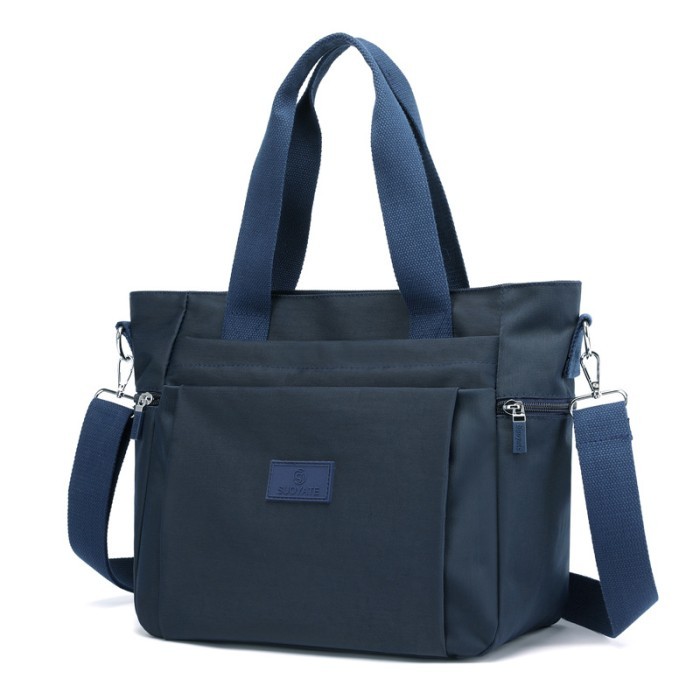 "W.H.Sw" - READY STOCK Tas selempang wanita brand suoyate - hand bag sling bag cewek S1048 - Navy