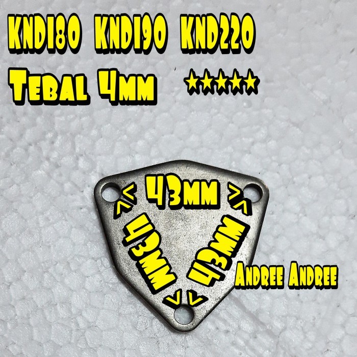 KND180 KND190 Cover Oil Pump Plat Tutup Rotor Olie KND KND-180 KND-190