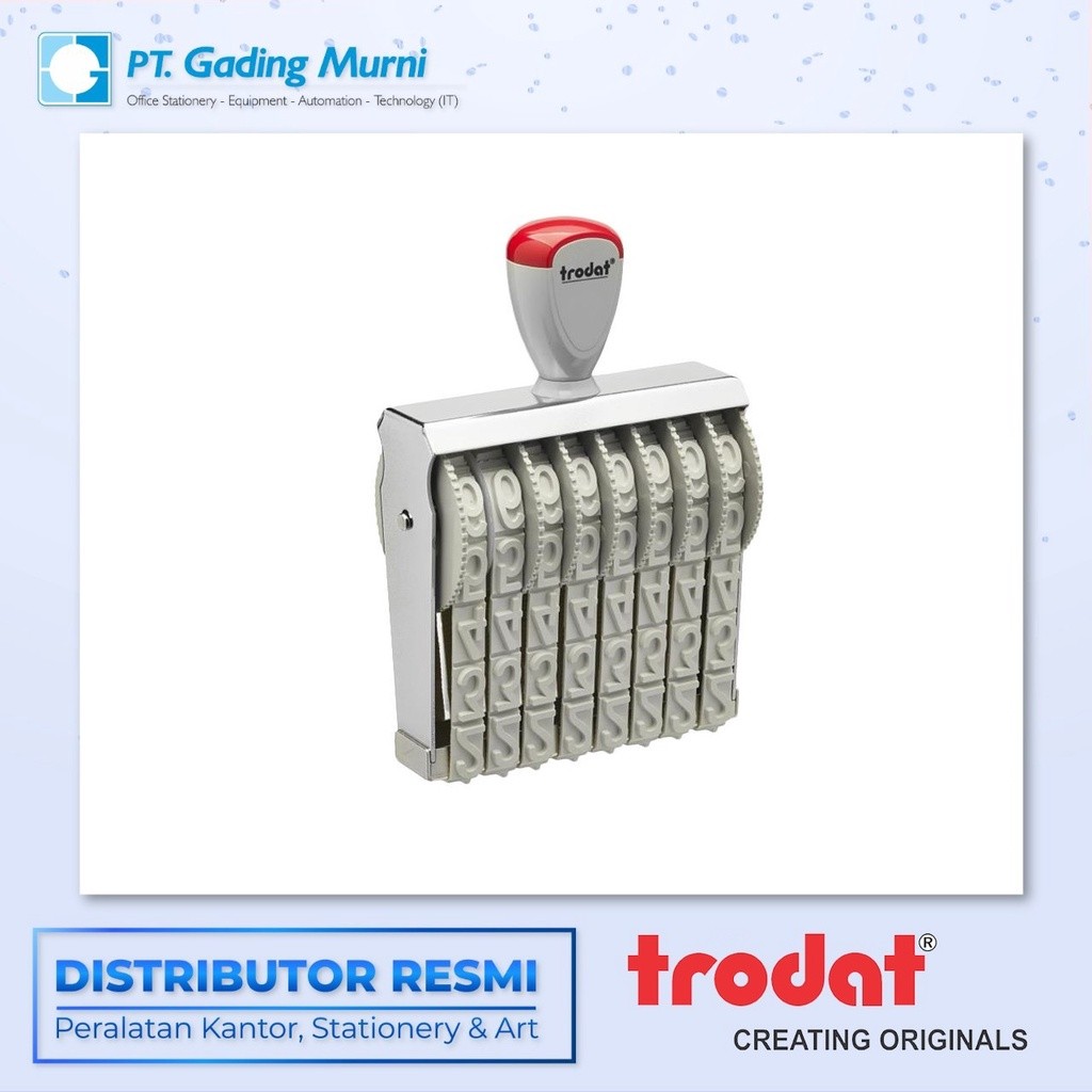 

TRODAT STEMPEL ANGKA 15188