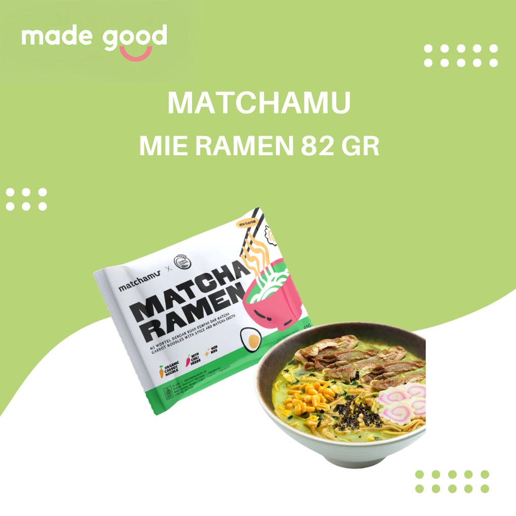 

Matchamu x Lingkar Organik: Matcha Ramen 82 gr