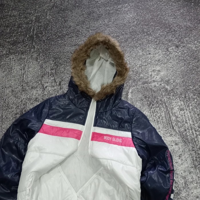 Jaket outdoor puffer body glove