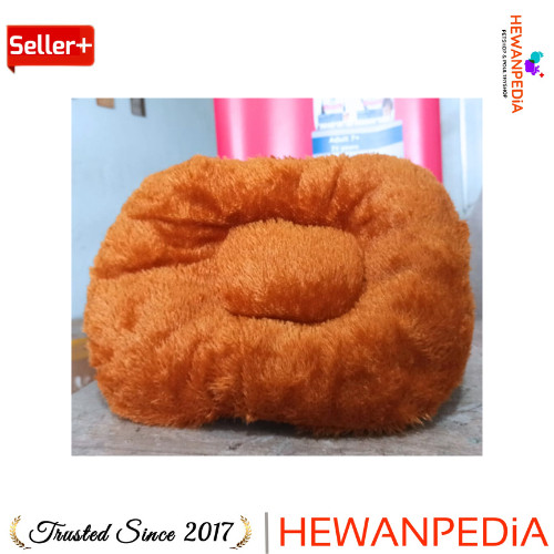 BANTAL BULU KASUR KUCING HALUS & LEMBUT Hewanpedia - bantal bulu kucing, kasur kucing bed pet Hewanp