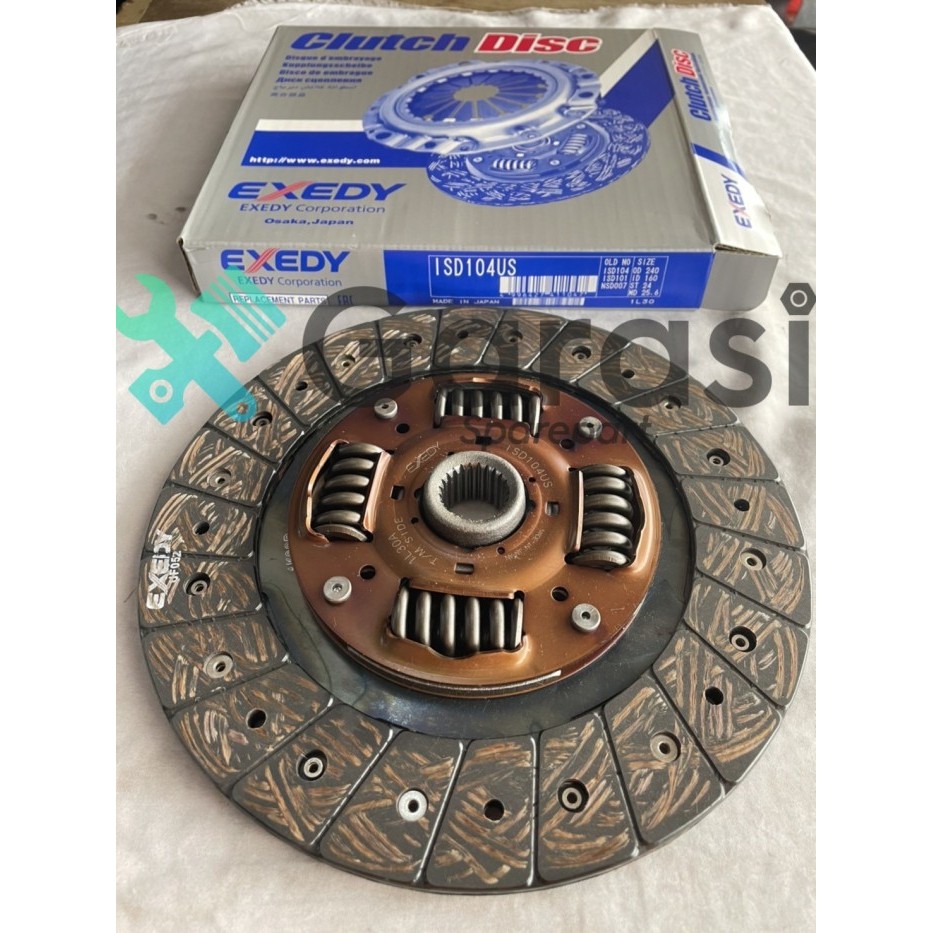 Clutch Disc Kampas Kopling Isuzu Elf Nhr 55 Elf 77Ps Daikin Exedy Japan ORI
