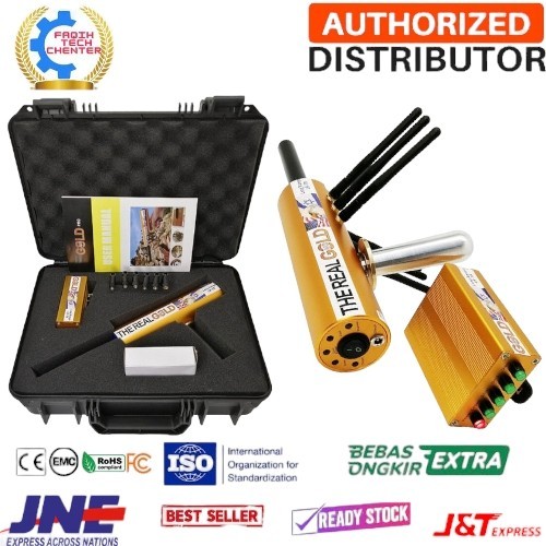 The Real Gold AKS Long Range Gold Detector 6 Antennas