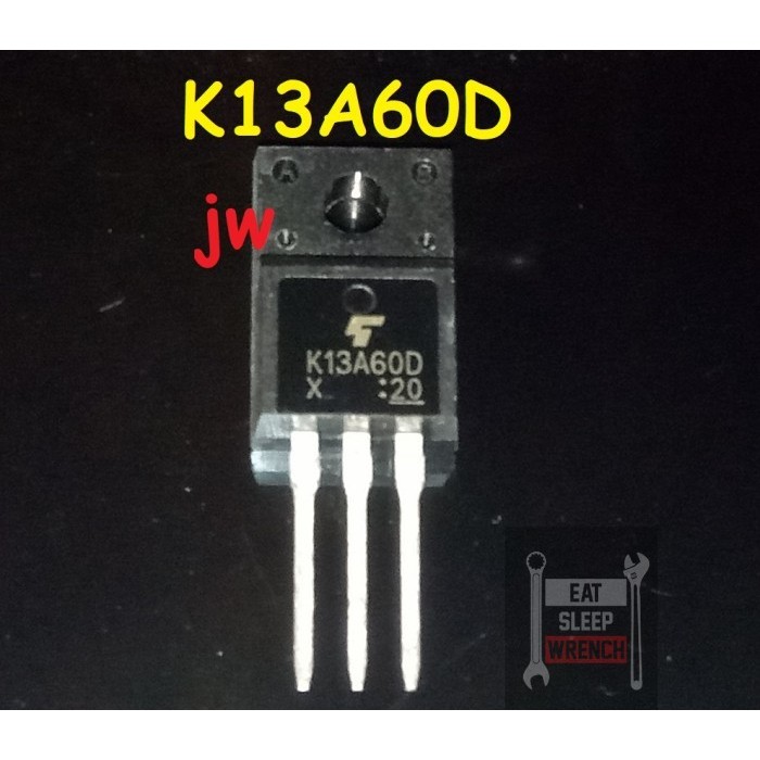 K13A60D K13A60 13A60 Silicon N-Ch MOSFET IC Transistor dan Mosfet