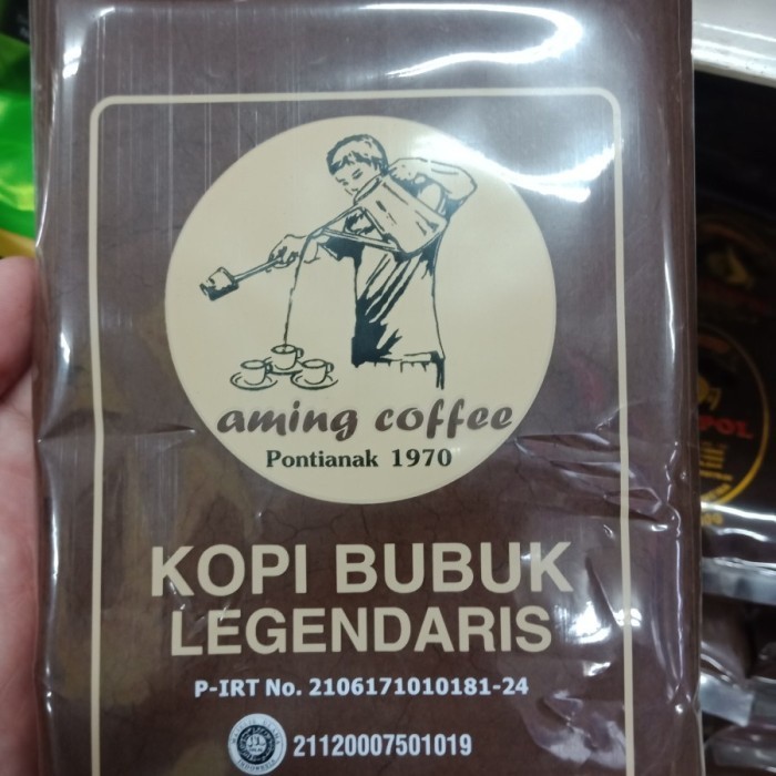 

Termurah Kopi Bubuk Aming Coffee Khas Pontianak (1 Kg) 1000 gram