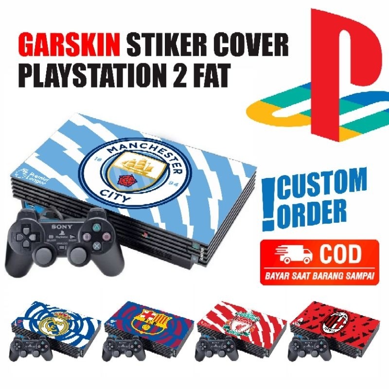 GARSKIN PS2 FAT STICKER COVER