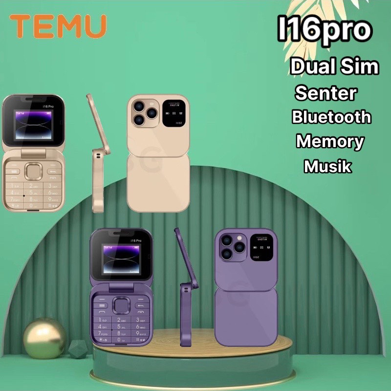 hp lipat jadul mini flip phone jadul ori garansi 1 tahun 16pro