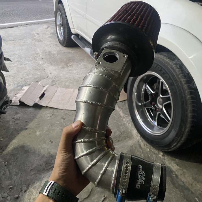 Piping Pipa Open Filter Pajero 4D56 Original FLEX AKE THAILAND EXCEED