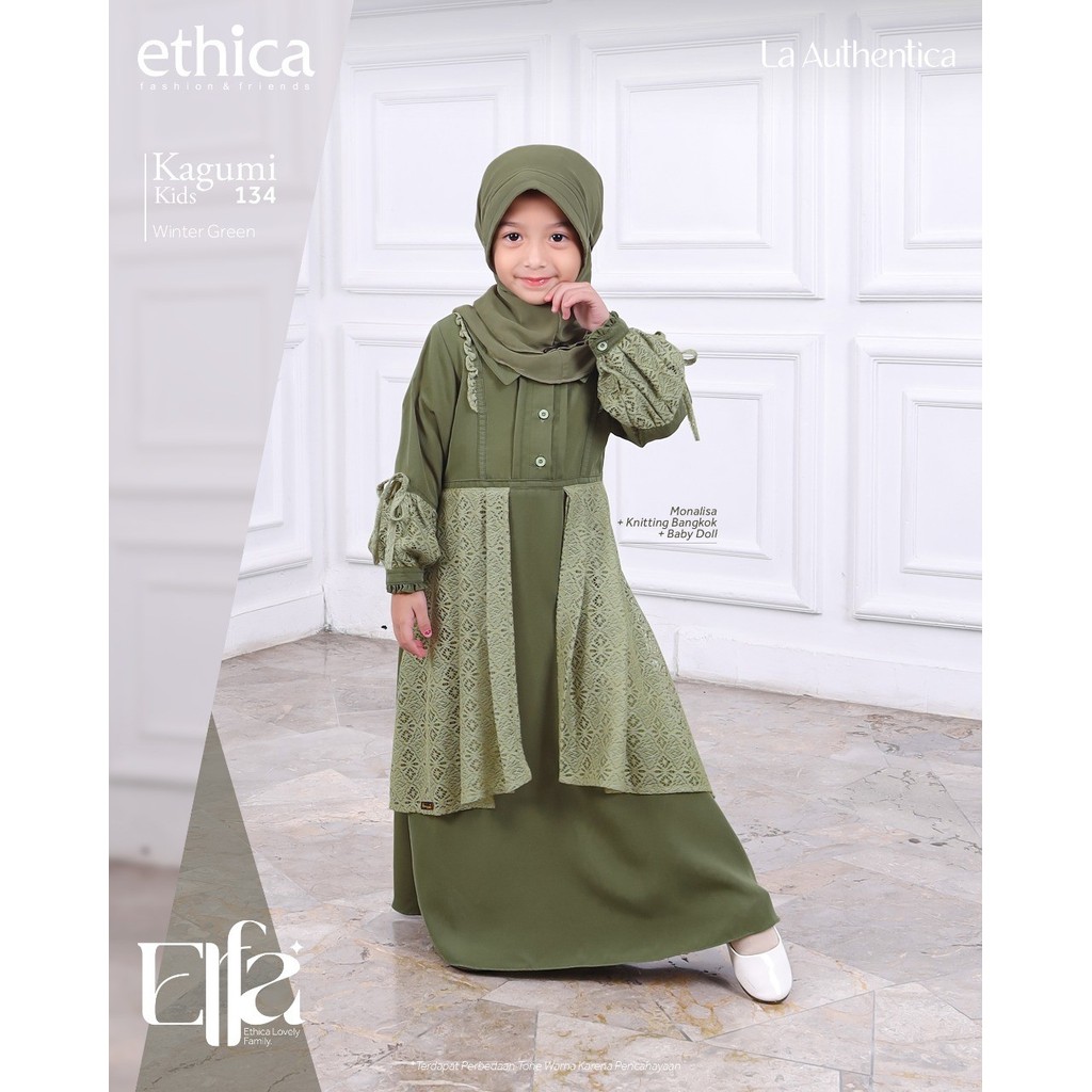 Gamis Anak Perempuan Terbaru Kagumi Kids 134 by Ethica