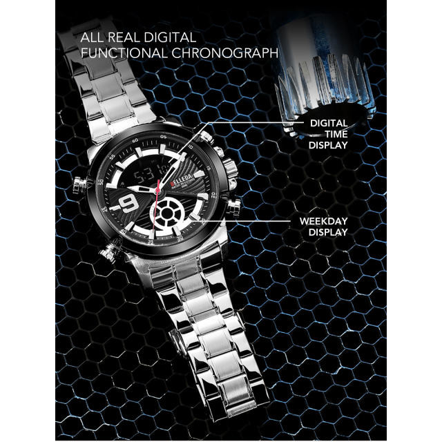 BELLEDA 9123 RANTAI JAM TANGAN PRIA