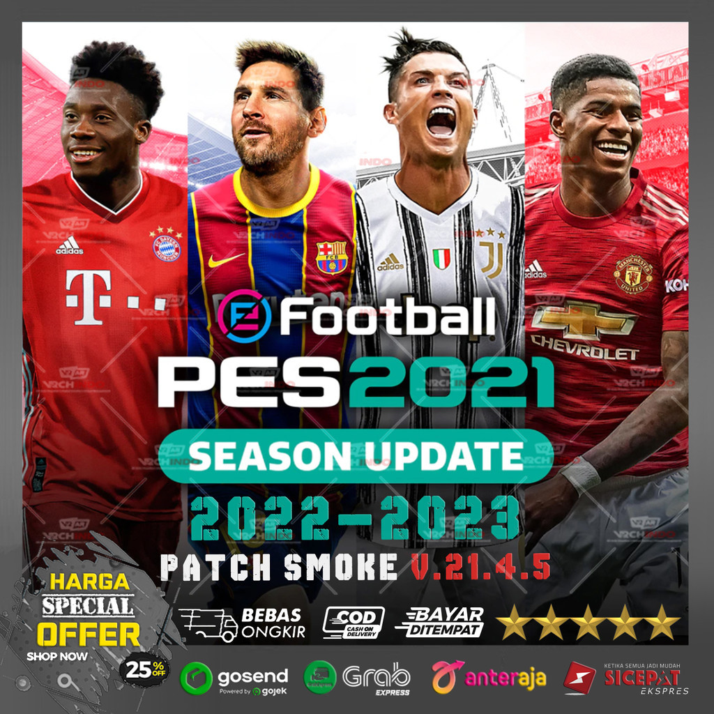 Flashdisk Game Portable PES All in One - Patch Update Terbaru 2024 - 2025 Games for PC Desktop / Kom