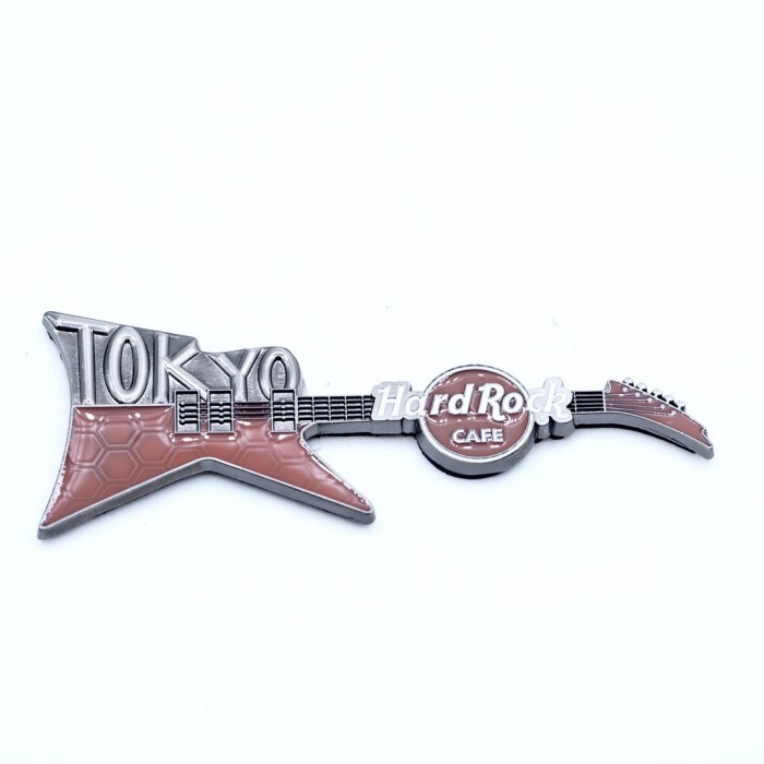 Hard Rock Cafe Tokyo Japan 3D Sculpted Guitar Magnet Collection Merchandise Hardrock | SKU 3.011.001