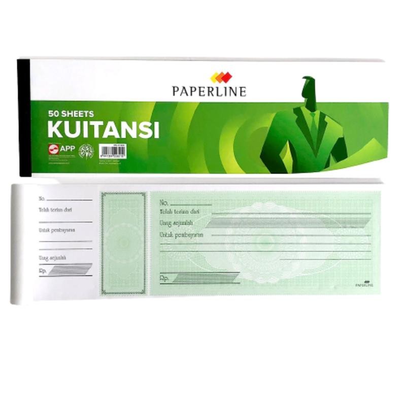

Kwitansi / Kuitansi Paperline Besar (KT 50 M) Isi 50 Lembar