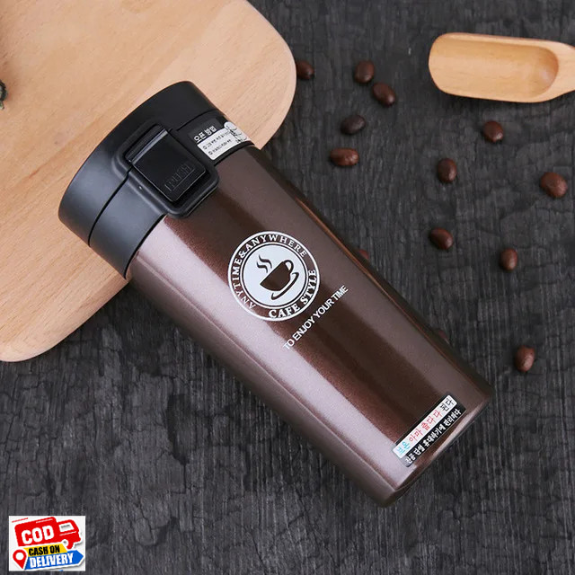 Thermos Kecil Mini Termos kopi Stainless Steel Vacum Tumbler 380ml