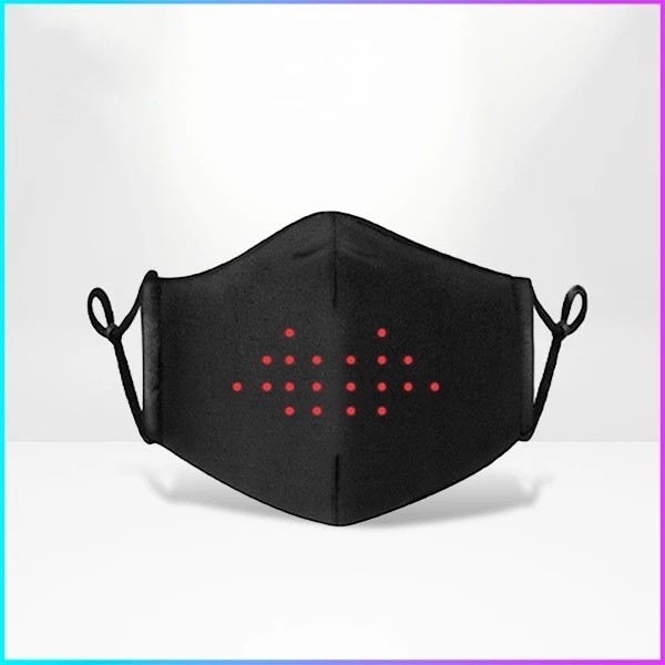 Topeng Led Boywithuke / Led Face Changing Mask Bluetooth masker - MASKER LED