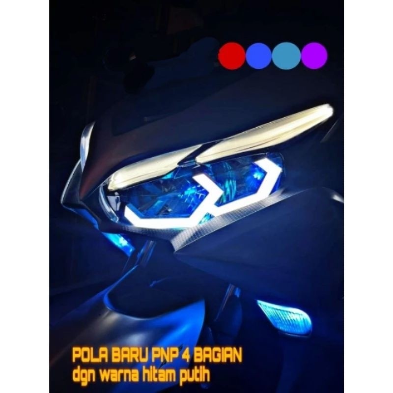 hexaframe new aerox atau hexagon aerox new pnp tinggal lem