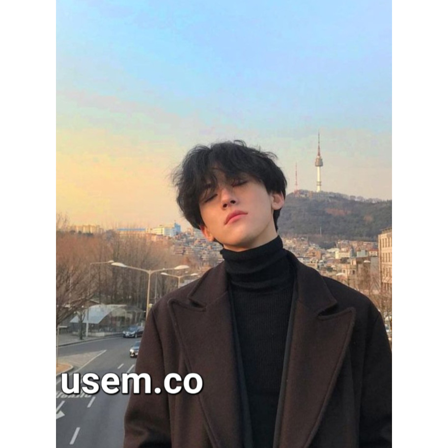 KAOS RIB TURTLENECK LENGAN PANJANG PRIA / KAOS RIB TURTLENECK PRIA / KAOS LEHER TINGGI PRIA / KAOS U