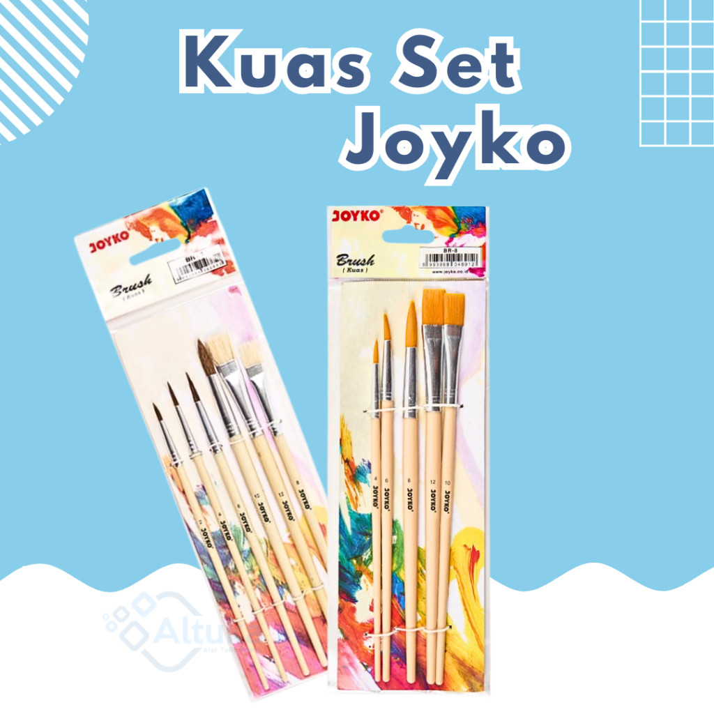 

1 Set Kuas Lukis / Set Kuas / Alat Lukis Satu Set Kuas