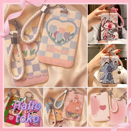 

ID CARD HOLDER MOTIF KAWAII TEMPAT KARTU PHOTOCARD PHOTO CARD Pelindung + Tali,Rekomendasi Kado Untuk Siswa Di Sekolah Kartun Dan Animasi Naruto Doraemon TOM Jerry
