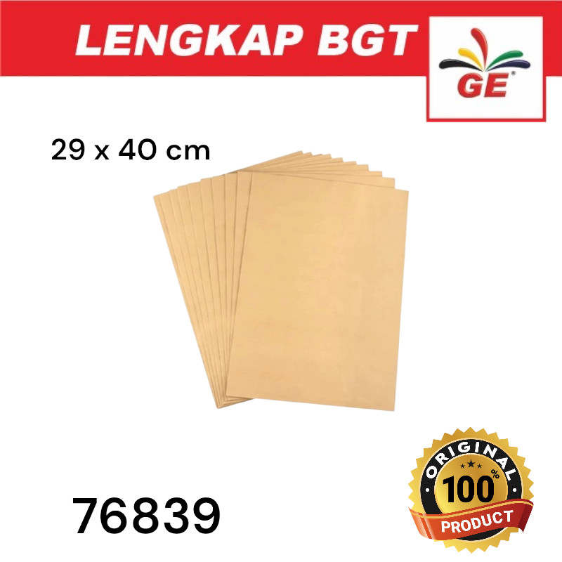 

Map Amplop Coklat 25 pcs 29x40cm - 76839