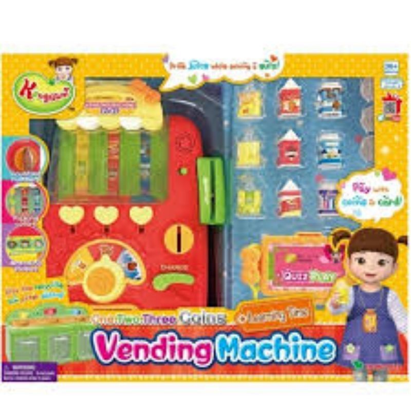 Toys Kingdom Kongsuni Set Vending Machine KSMbersaudara