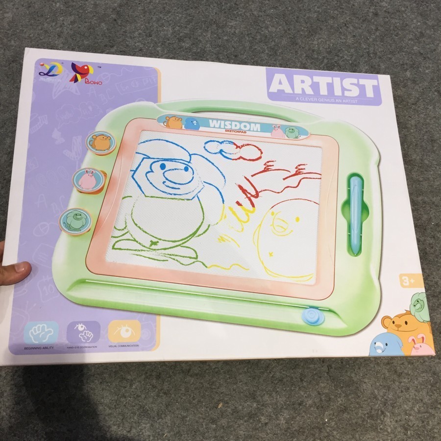 

Drawing Board Green XL - Papan Gambar Anak KSMbersaudara