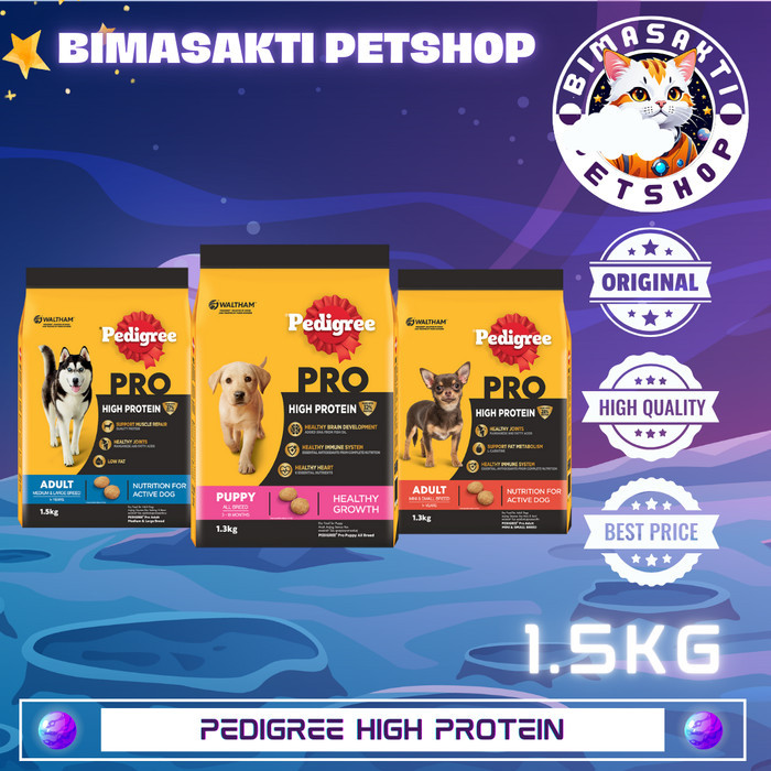 Pedigree Pro High Protein 1.3kg
