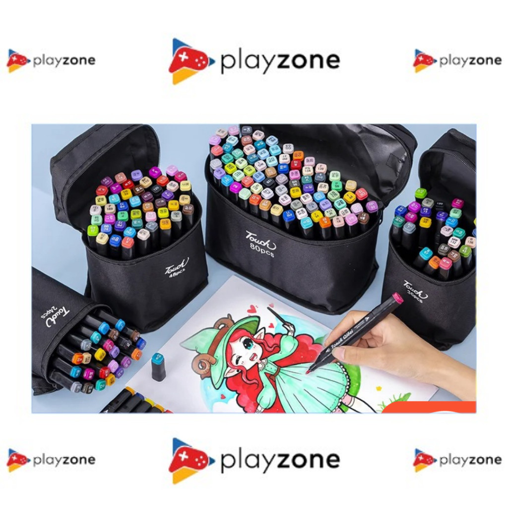 Sketsa Spidol Marker Set Spidol Dual Side Touch Marker Spidol Sketsa Spidol Graffiti Spidol Stabilo 