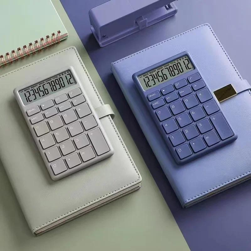 

Portable Mini Financial Calculator Simple Fashionable Office Student Special Computer Idas Time Calculator Lightweight Compact