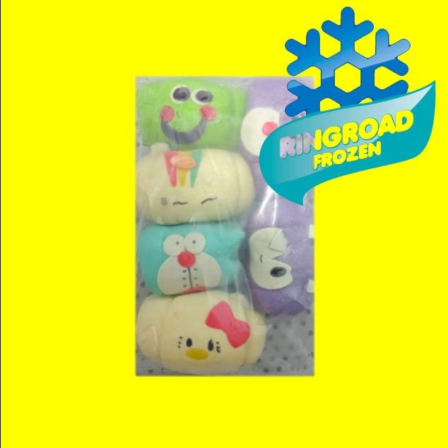 

DOKU PAO KARAKTER SOSIS 6 PCS - ISI DAGING AYAM
