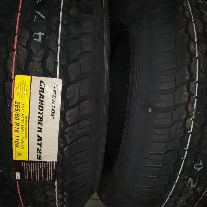 Ban Dunlop Grandtrek AT25 265/60 R18 (Ban Pajero Sport)