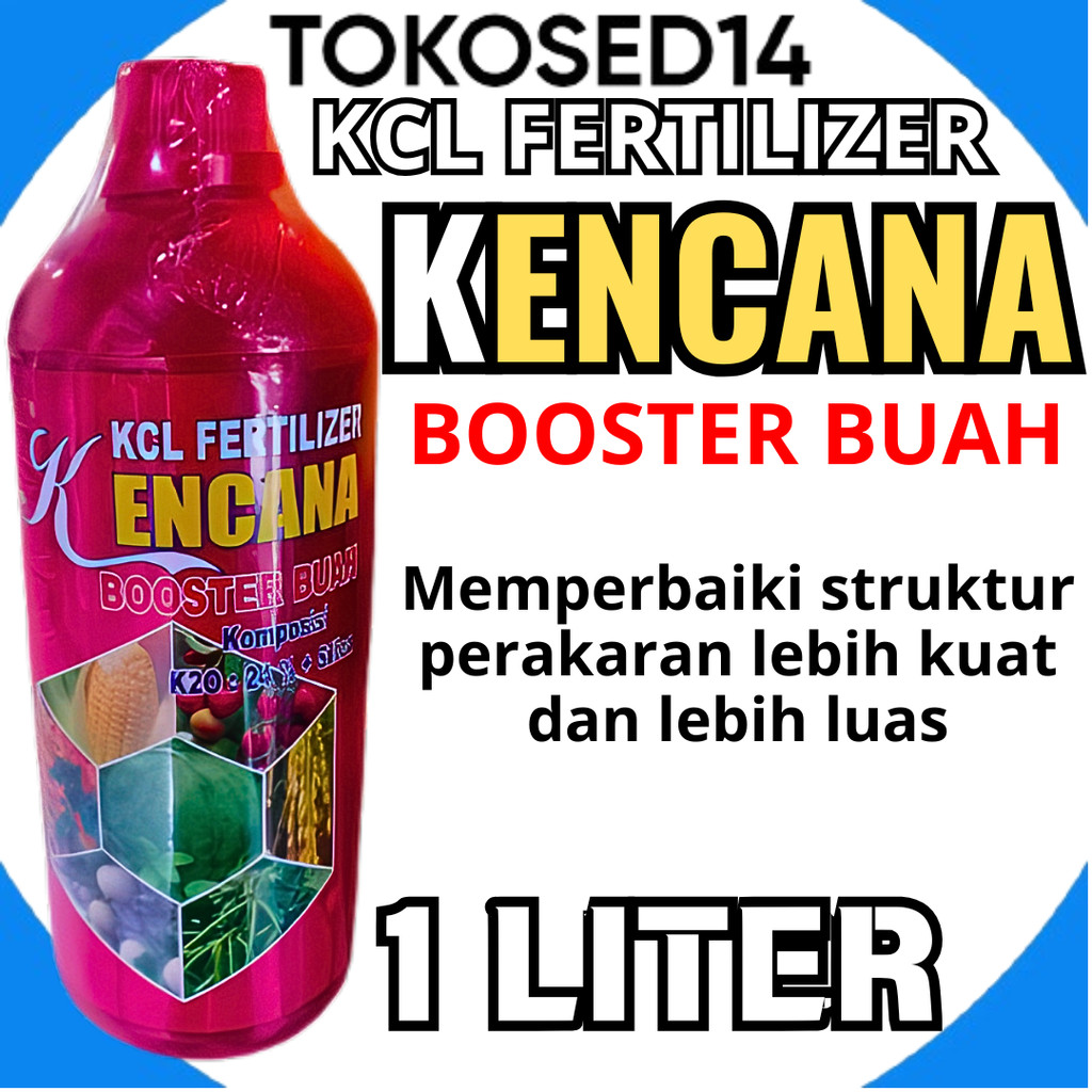 1 LITER KCL Fertilizer KENCANA Booster Buah Cair