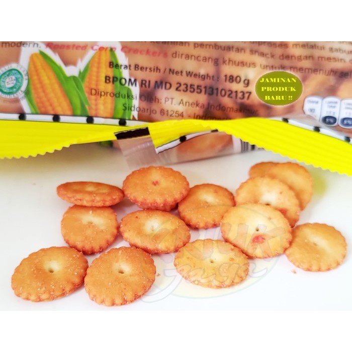 

⭐BISA COD⭐ Biskuit Mini Jagung Bakar-Roasted Corn Crackers AIM Biscuits 180 Gram