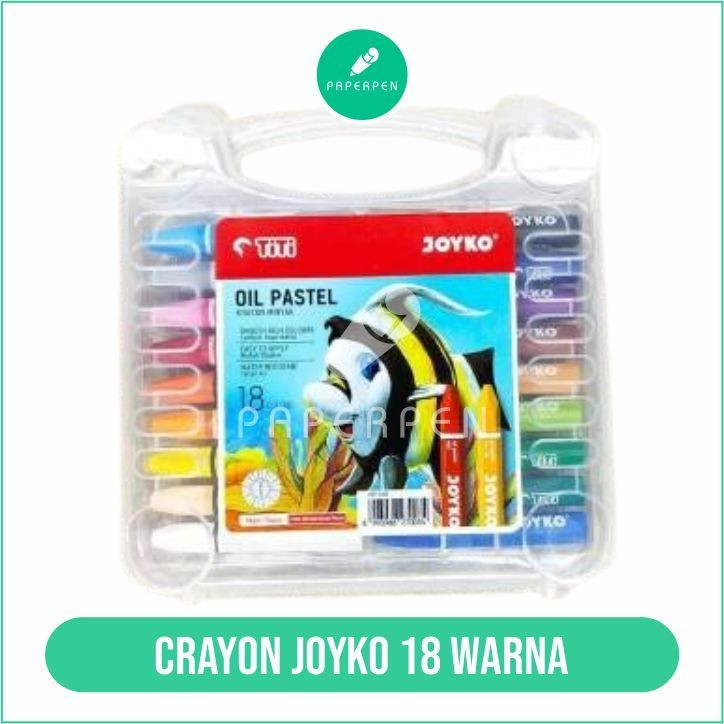 

(PRO_ATK) CRAYON JOYKO 18 WARNA