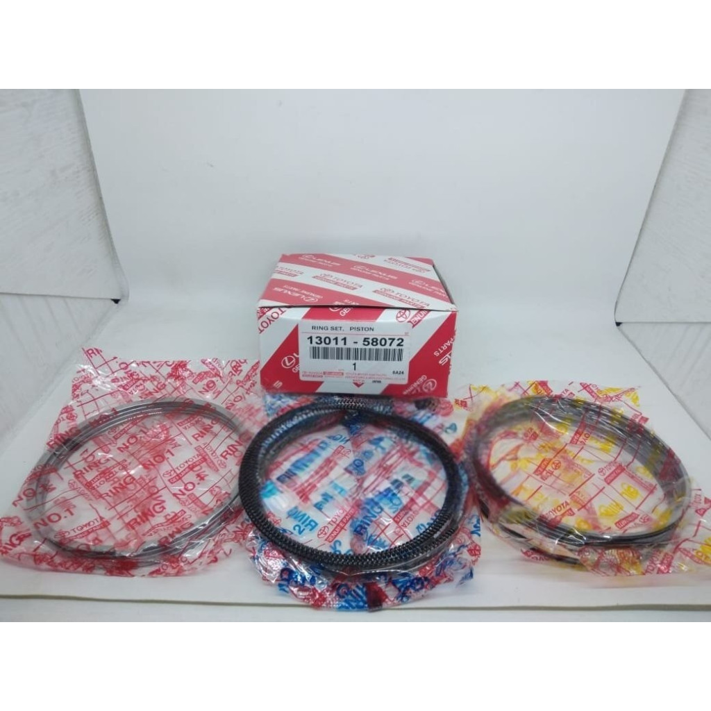 13011-58072 Ring Piston Over Size STD Sampai 100 Rino 14B