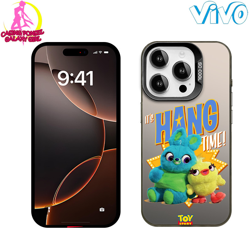 Animasi Disney Toy Story Ayam Kuning dan Kelinci Berbulu Casing For VIVO Y02 03 15 16 17 19 20 21 22